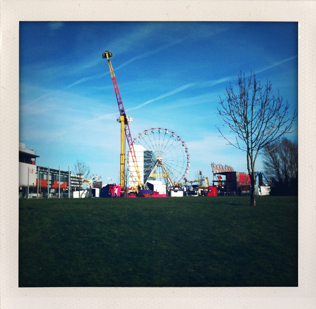 Fairground Rides (Polaroid Style)